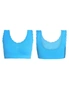 Seamless Bra 3-pack - Pink, Blue, Purple - L - Super Soft Comfort Stretch Fabric That Conforms To Your BodyFor Money, hi-res