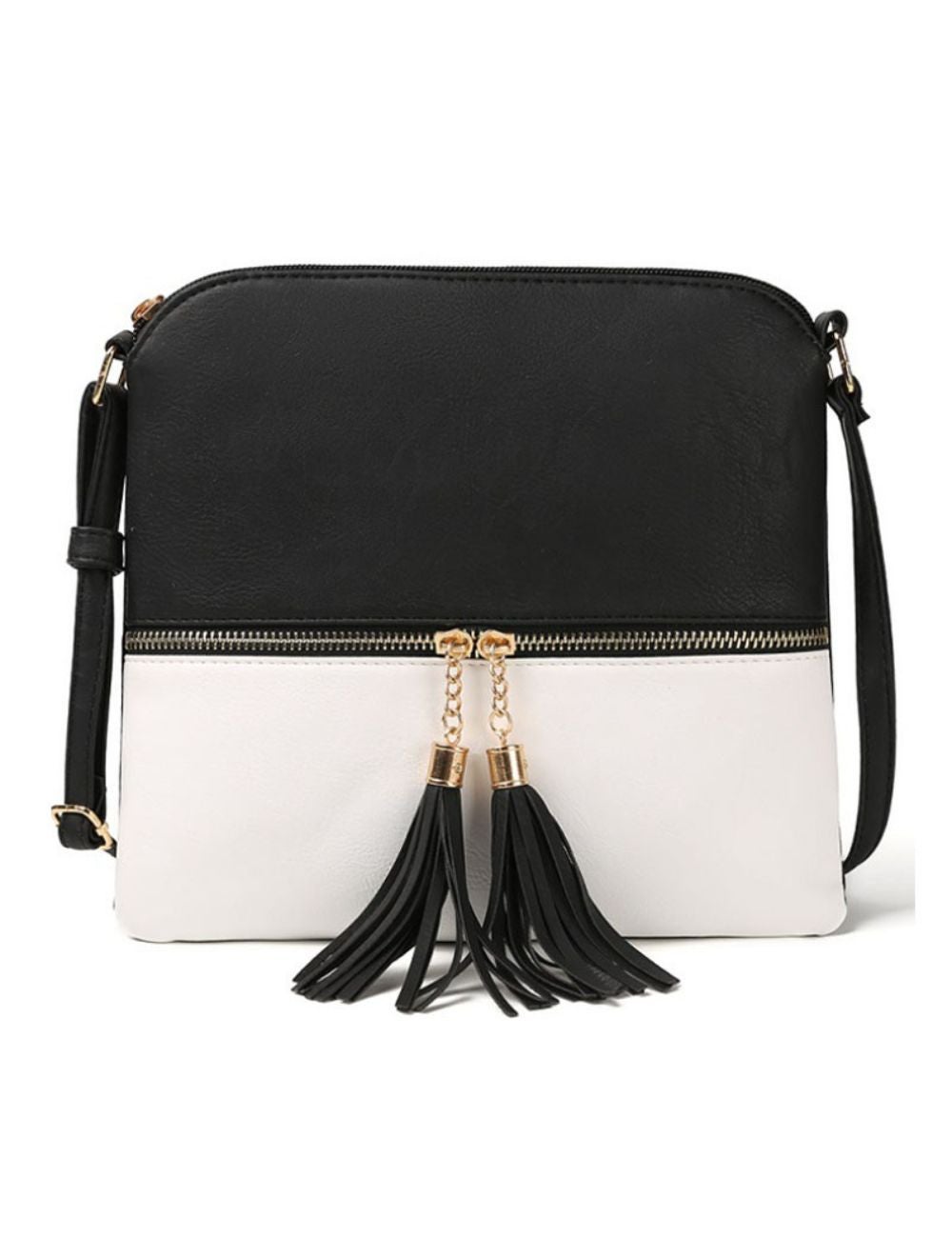 Crossbody discount with tassel