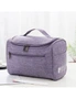 Big Capacity Portable Cosmetic Case - Purple, hi-res