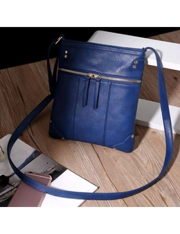 Women's Rivets Crossbody Bag - Dark Blue
