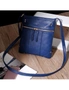 Women's Rivets Crossbody Bag - Dark Blue, hi-res
