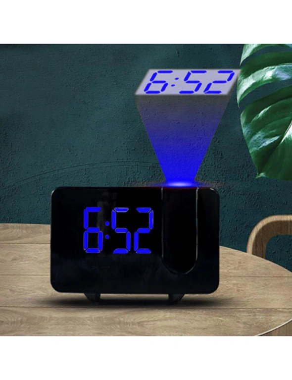LED Curve Projector Clock, hi-res image number null