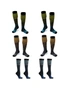 6 pairs Graduated Compression Socks for Women & Men Circulation - Best Support for Athletic Running, Cycling, hi-res