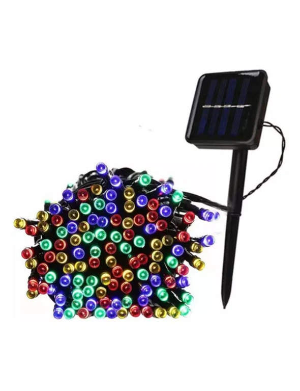 Solar-Powered LED Fairy Lights - 22 Metres - MultiColour, hi-res image number null