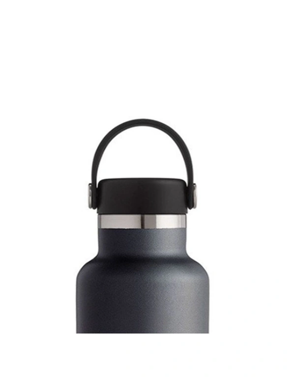 Stainless Steel Water Bottle - Black - Stylish - Keep Your Drinks Hot or Cold - BPA Free, hi-res image number null