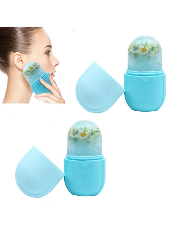 Skincare Beauty Tool Face Ice Roller Massager - Pack of 2, hi-res image number null