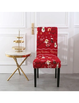 Christmas Dining Chair Covers - Santa Claus - 2 set