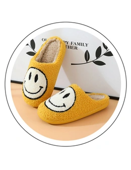 Smilie Slippers - Yellow - Size 37-38