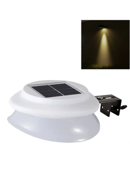 Outdoor Solar Gutter LED Lights - Sun Power Smart Solar Gutter Night Utility Security Light