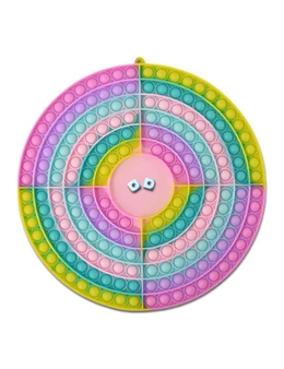 Round Rainbow Pop It Board Game