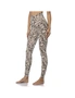 Slim Tummy Control High Waisted Pattern Leggings - White Leopard, hi-res