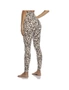Slim Tummy Control High Waisted Pattern Leggings - White Leopard, hi-res