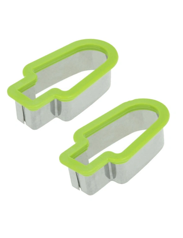 Watermelon Cutter - 2packs - Great Fun way for your Children to Eat Watermelon - Made with Stainless Steel, hi-res image number null
