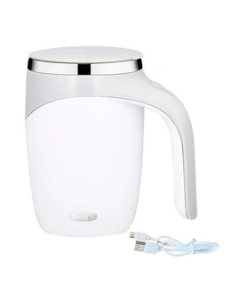 Electric Mixing Mug - Great Way to Stir and Mix your Drinks - Comes with a Lid so No Spillage - Easily Recharges Using a USB