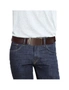Men's Leather Dress Belt Jeans Belt with Click Buckle, Adjustable Trim to Fit, hi-res