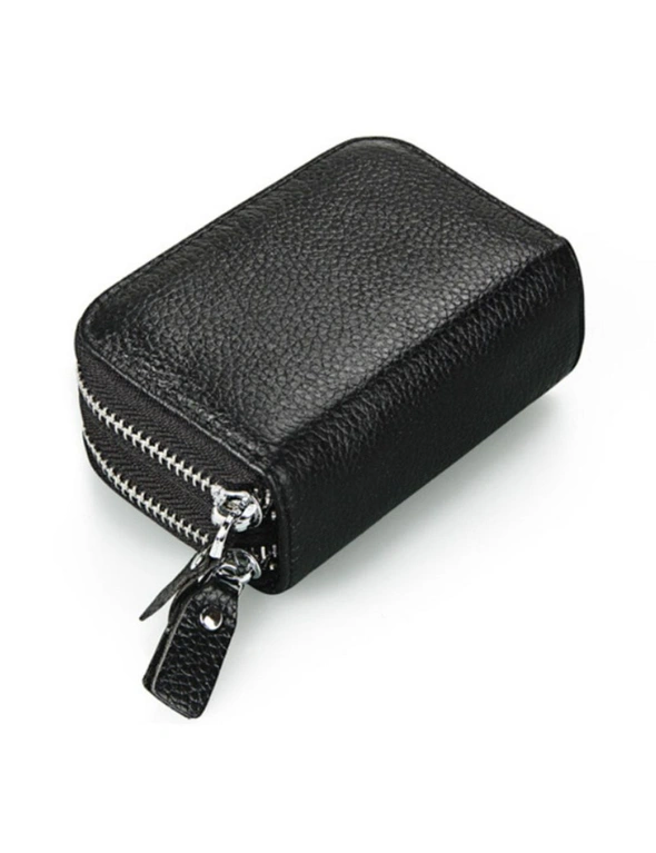 Ladies RFID Genuine Leather 11 Slots Card Bag, hi-res image number null