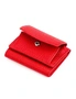 Ladies Genuine Leather RFID Wallet With Pocket Money - Red  Red, hi-res