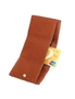 Ladies Genuine Leather RFID Wallet With Pocket Money - Caramel  Caramel, hi-res