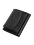 Ladies Genuine Leather RFID Wallet With Pocket Money - Black  Black, hi-res