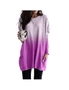 Women's Gradient Longsleeve Sweatshirt - Purple-S, hi-res