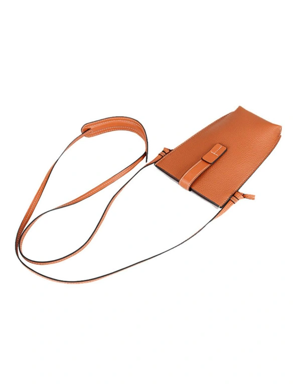 Genuine Leather Sling Bag - Earth Yellow, hi-res image number null