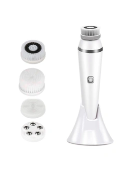 Electric Facial Cleaning Brush - White
