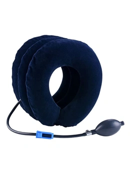 Cervical Neck Traction Device - Navy Blue