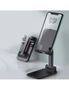 Adjustable and Foldable Phone Holder Stand - Black, hi-res