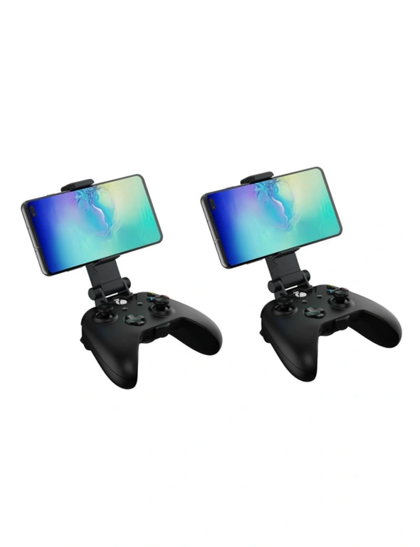 Game Controller Handle Clip Phone Holder Gamepad for XBox  One / Slim / X - 2 pack, hi-res image number null