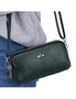 Touchable Phone Bag Genuine leather - Dark Green, hi-res