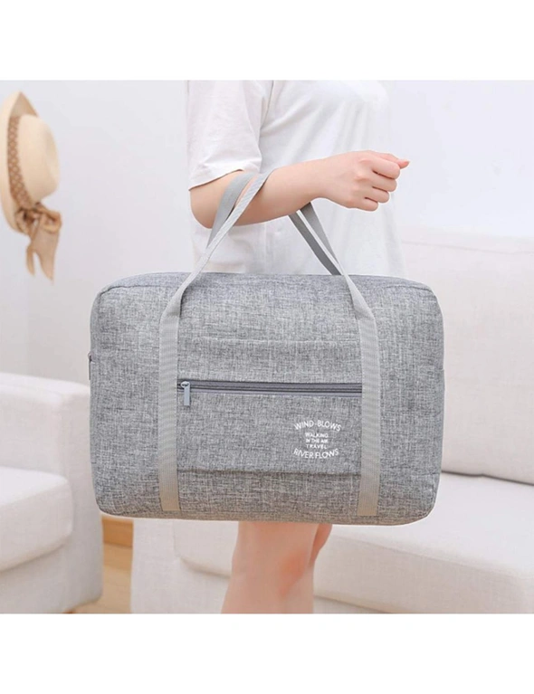 Oxford Luggage Organiser Bag - Easy To Carry - Grey, hi-res image number null