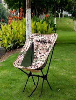 IHOMDEC Lightweight Folding Portable Outdoor Camping Chair Camo