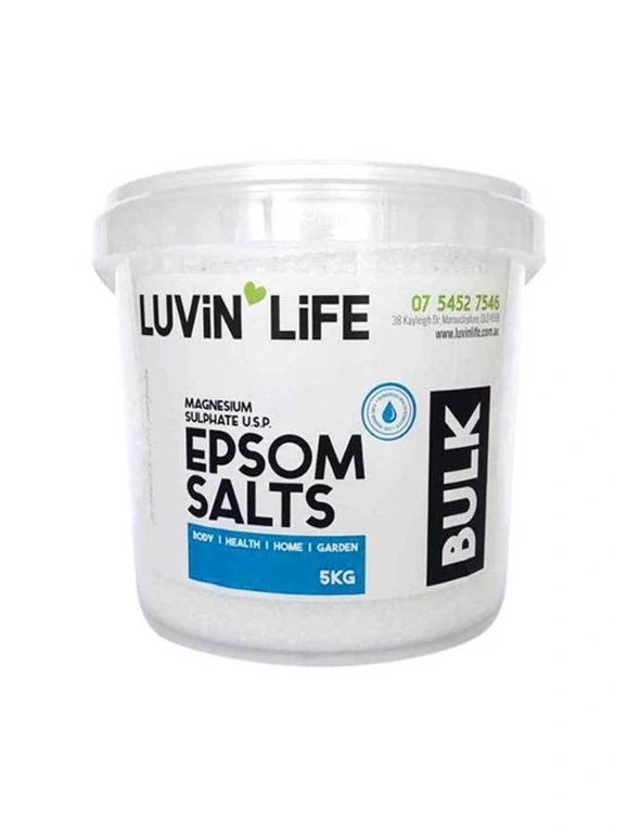 Luvin Life 5kg Epsom Salt Bucket, hi-res image number null