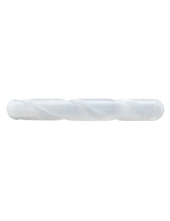 Twisted Selenite Wand, hi-res image number null