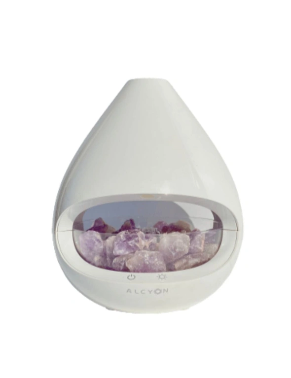 Amethyst Lamp and Ultrasonic Diffuser, hi-res image number null
