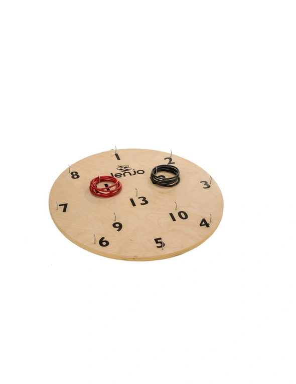 Jenjo Games Giant Hookey Ring Board Wooden Lawn Game, hi-res image number null