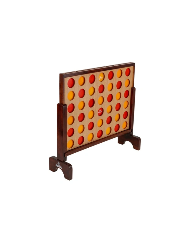 Jenjo Games Mega4 Connect Four In A Row Game Set, hi-res image number null