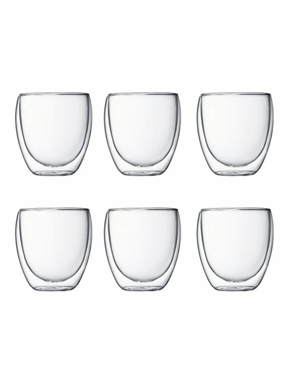 Bodum Pavina 6 Piece Double-Wall Glass Set - Sandard, hi-res image number null