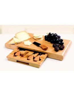 Stanley Rogers 5pc Bamboo Cheese Board Set