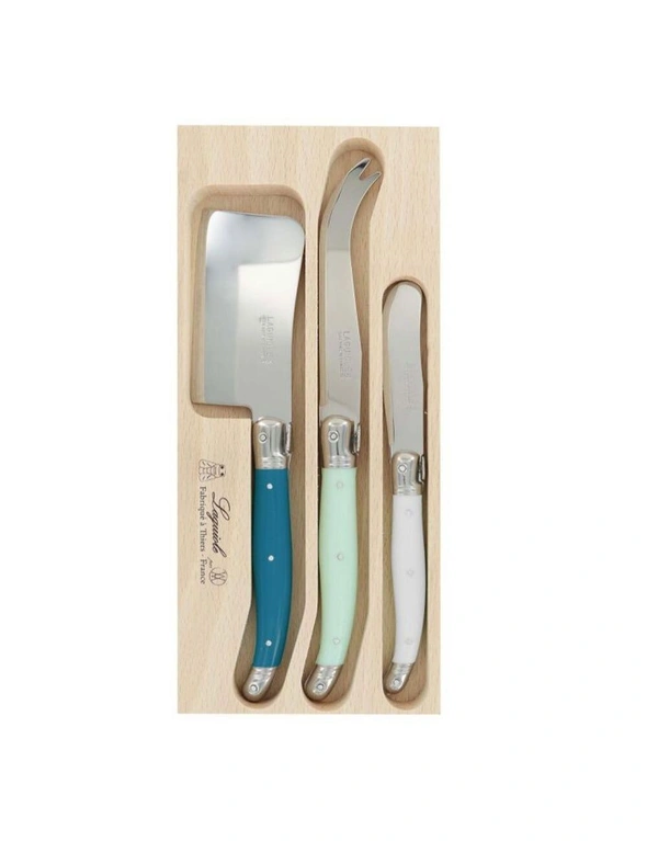 Andre Verdier Laguiole Debutant Cheese Knife Set 3 Piece, hi-res image number null