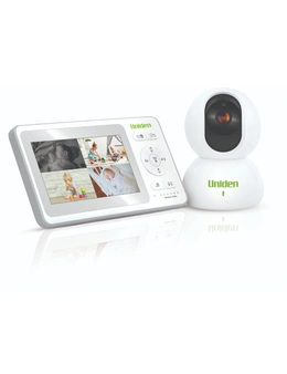Uniden Digital Wireless Baby Monitor 4.3" With Pan & Tilt Camera