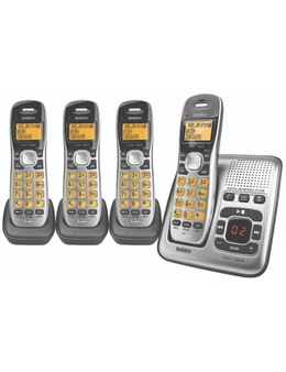 Uniden Dect Digital Phone System With 4 Phones
