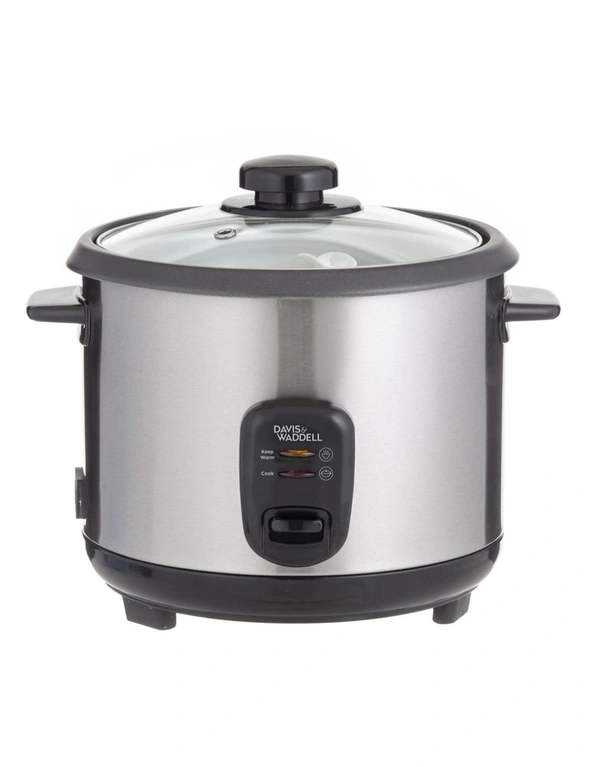 Davis & Waddell 2 in 1 Electric 8 Cup Rice Cooker & Steamer, hi-res image number null