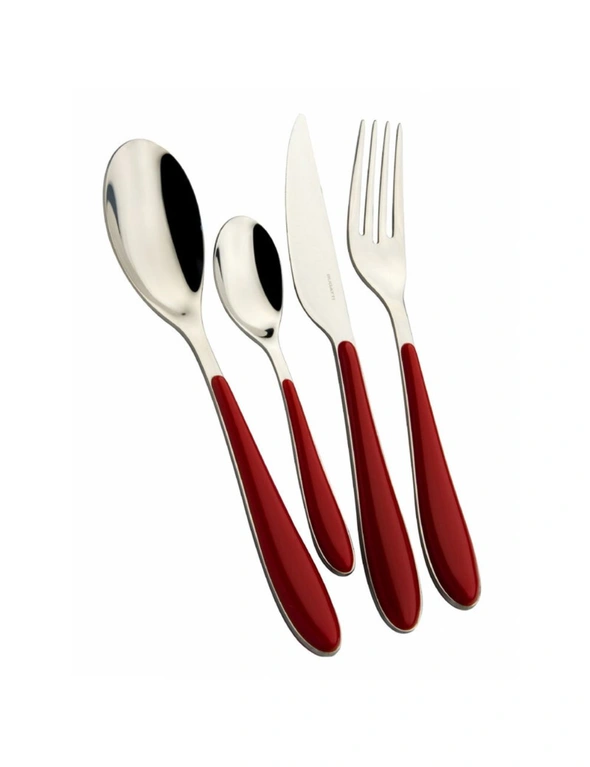 Bugatti Gioia 24pc Cutlery Set (Window Boxed) - Red, hi-res image number null