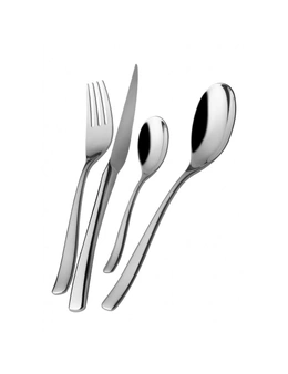 Bugatti Amalfi 24 Piece Cutlery Set - Stainless Steel