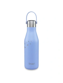 Ohelo Blue Bottle With Etched Swallow 500ml