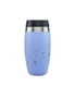 Ohelo Blue Tumbler With Etched Swallows 400ml, hi-res