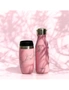 Ohelo Pink Tumbler With Etched Blossoms 400ml, hi-res