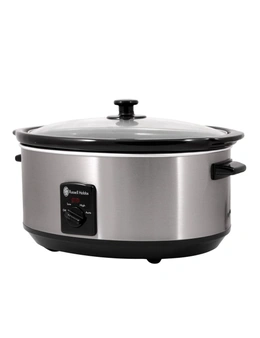 Russell Hobbs 6 Litre Slow Cooker - Brushed Stainless Steel