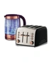 Russell Hobbs Brooklyn 4 Slice Toaster and 1.7L Glass Kettle Set, hi-res